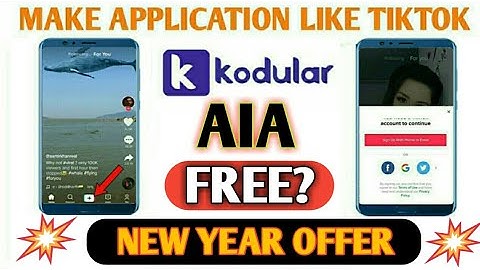 Make a Application Like Tiktok | Aia Free? | In Kodular , appybuilder In hindi || Earn 100$ Daily