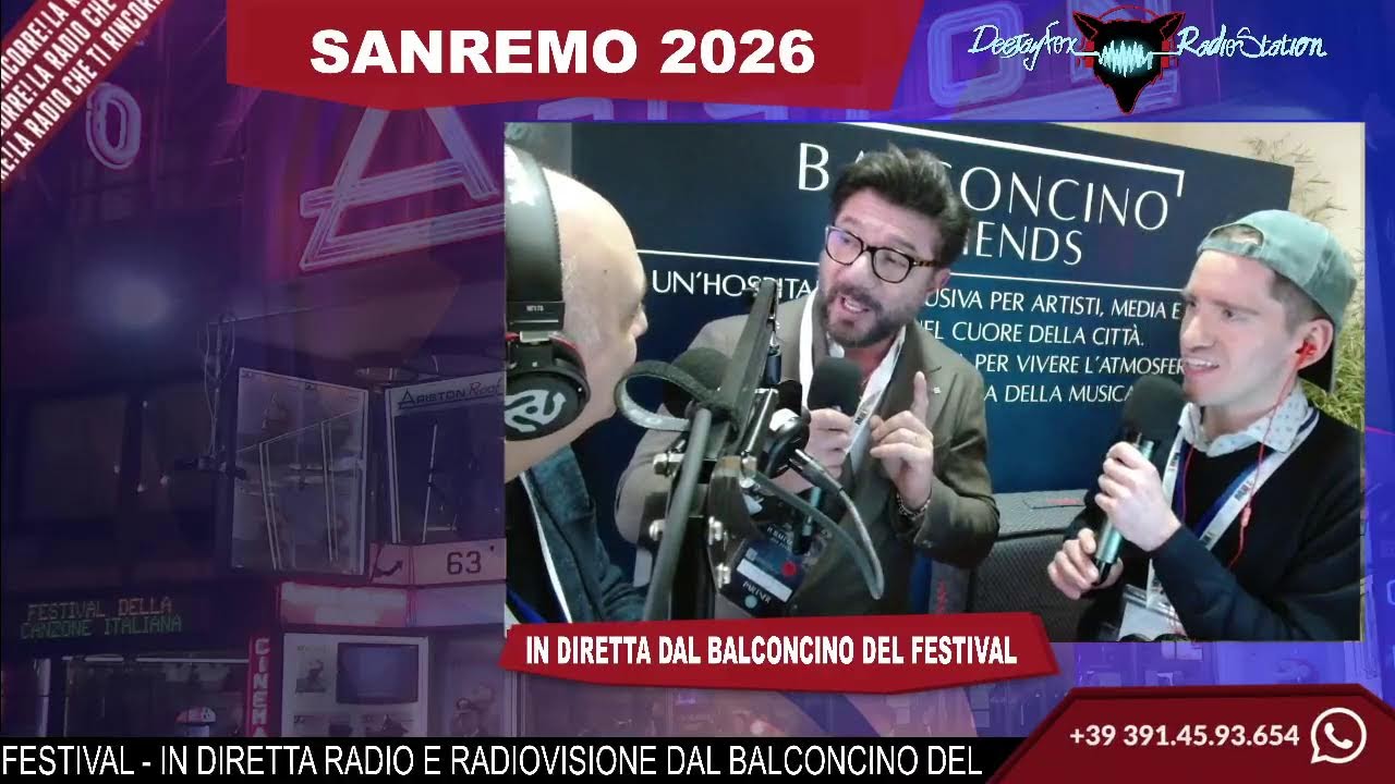 Diretta Visual Radio - Intervista a Massimo Famiani