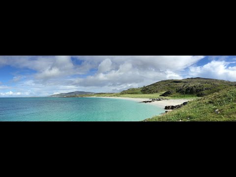 Coast And Beaches On History Visit To Island Of Eriskay Outer Hebrides Of Scotland