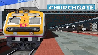 Mumbai Local Train|| Churchgate-Virar|| Journey till Dadar Part-1||IR-MSTS|| Open Rails|| screenshot 5