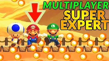 This is PEAK Mario Maker 2... Super Expert Multiplayer Versus w/ FRIENDS