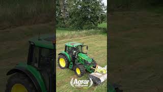 Erster Schnitt 2026 mit John Deer 6120M #johndeere #mähen #ersterschnitt #odenwald #shorts
