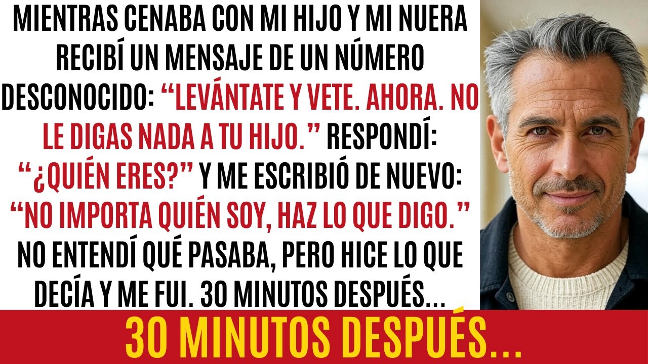 Cenaba Con Mi Hijo Y Recibí Un Mensaje: 