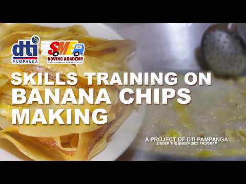 How To Make Long Banana Chips