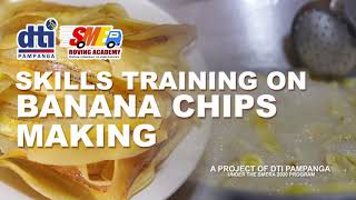 Banana Chips Making Demo