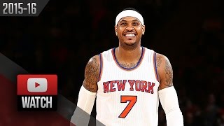 Carmelo Anthony Full Highlights vs Lakers (2015.11.08) - 24 Pts, 8 Reb