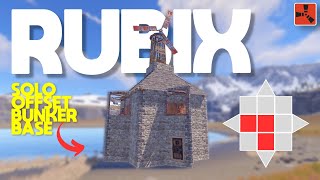 RUST - RUBIX CUBE (Solo Offset Bunker Base) - 2024 New Rust Base Design
