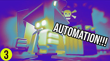 Autonauts vs piratebots  - Automating logs, planks and pole making   ep 3