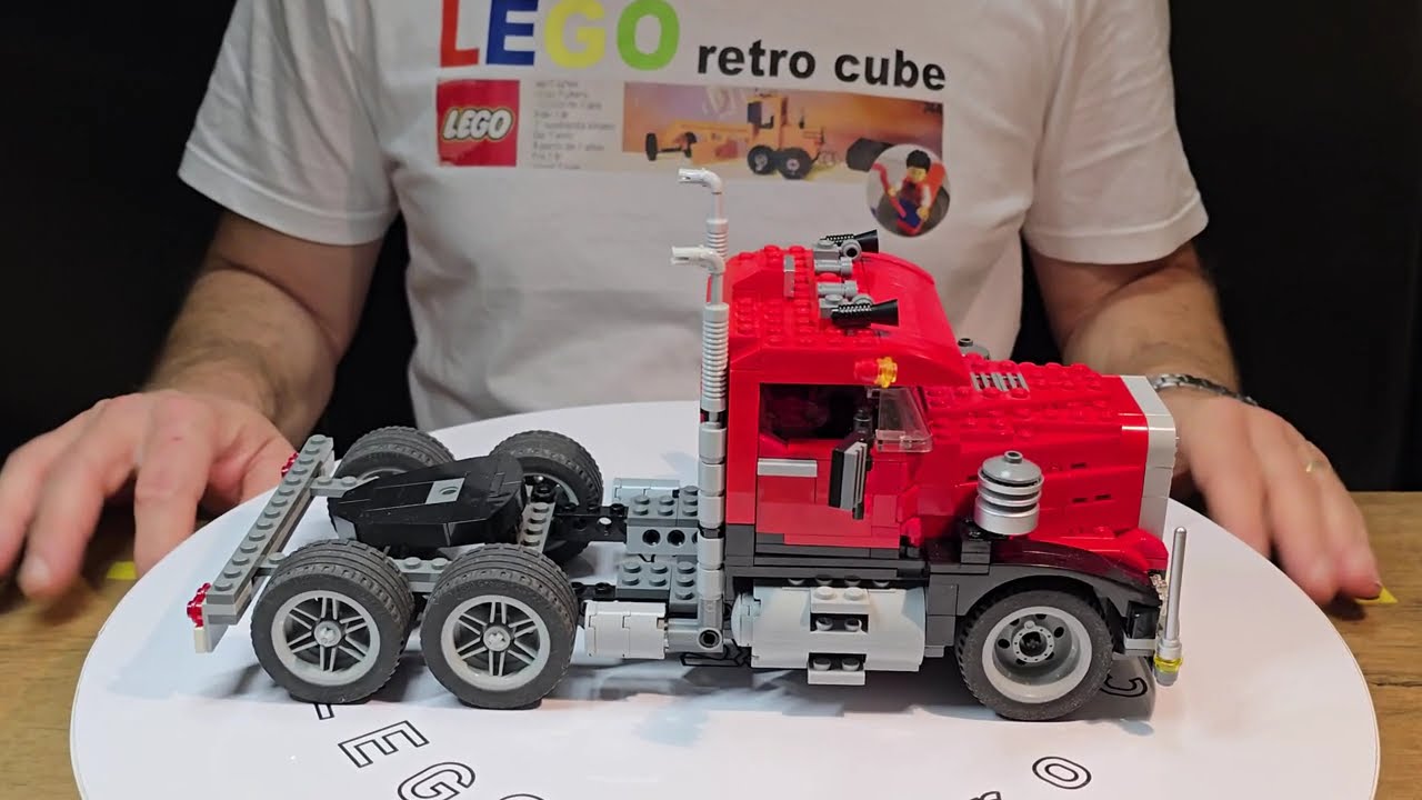 Lego 4955 Big Rig assembly is slightly different