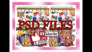 wedding psd clips and wedding psd design saha shankar mothugudem malkangiri videos