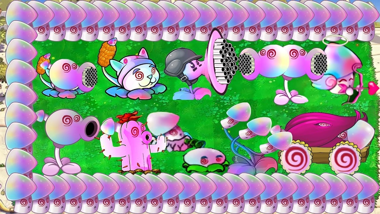 Hypno Peashooter Melon X All Hypno Plants Attack Giga Zomboss vs ...