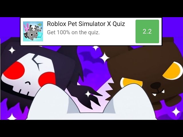 Roblox Pet Simulator Quiz*