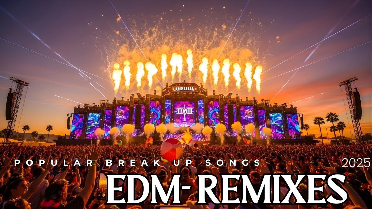 Psychedelic EDM | Popular Break up Songs 🎧 EDM | Workout | Club| Gaming Music | No Copy Rights |2025