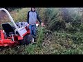 Overgrown Retention Pond Mowing with Ventrac 4500z