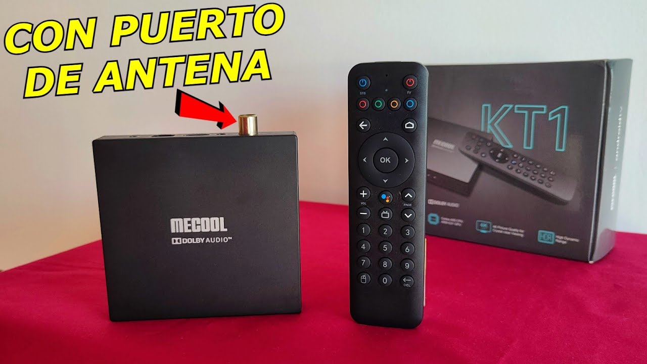 Mecool KT1 es una TV Box + TV Digital, Todo en 1 solo paquete!! 💪 
