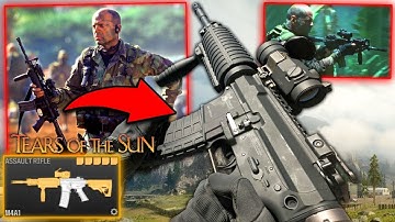 Tears of the Sun Loadout - Lt. Waters M4A1 & USP in Modern Warfare 3 Gameplay