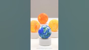 Ping Pong Ball Planets  🌎 🌍 🌏