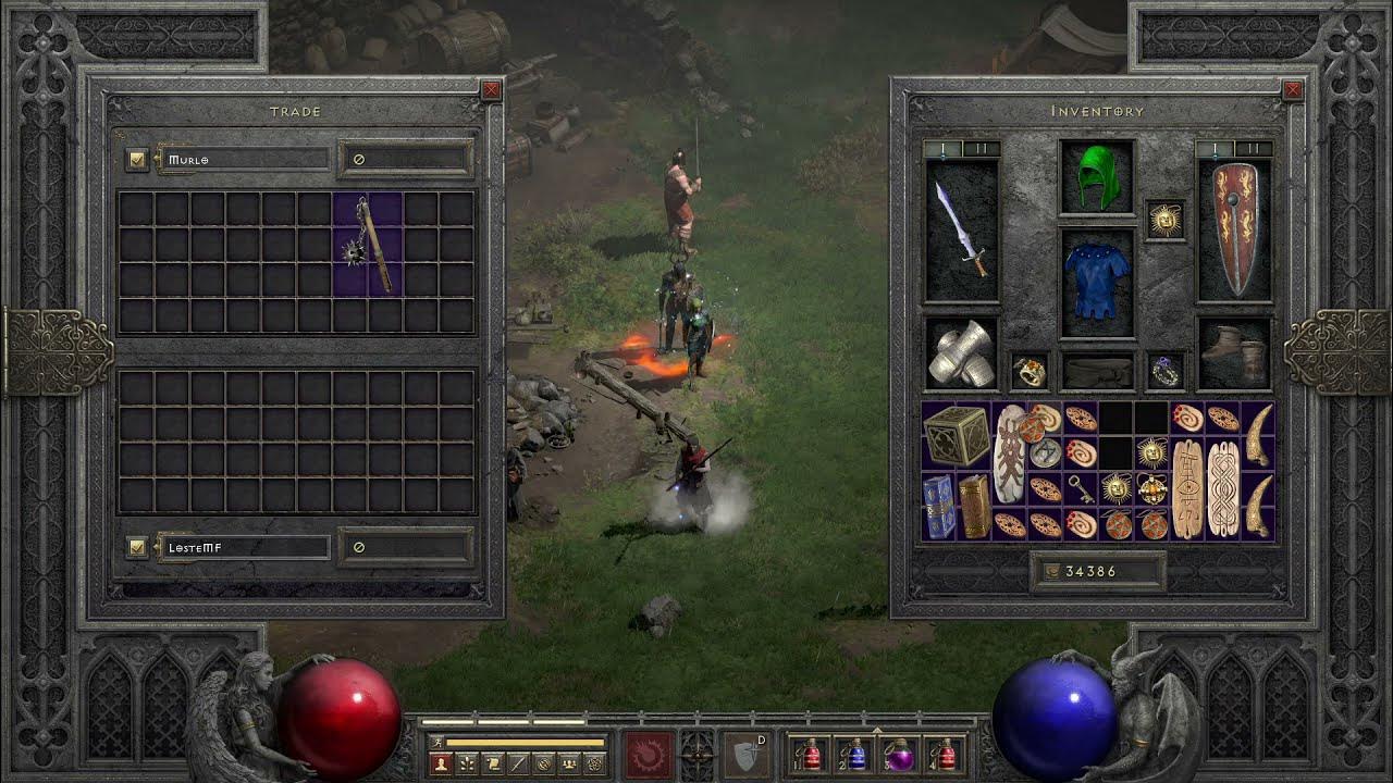 Trading my Shako for HOTO Heart of the Oak Runeword! Diablo 2 Ressurrected YouTube