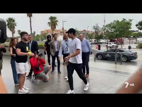 Alcaraz llega a Valencia
