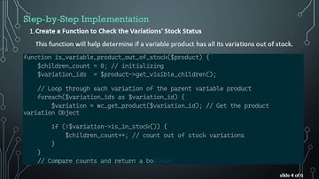 How to Display Sold Out on WooCommerce Variable Products When All Variations Are Out of Stock