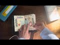 Flip through my first junk journal - materials, layouts, storage
