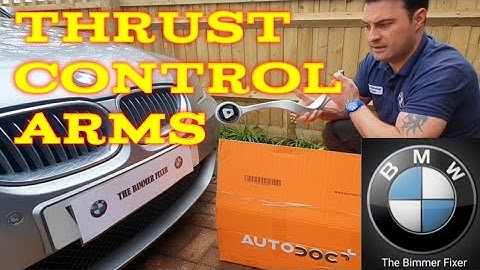 BMW 5 Series e60/e61 How to replace Thrust/Tension/Control Arms RIDEX, AUTODOC