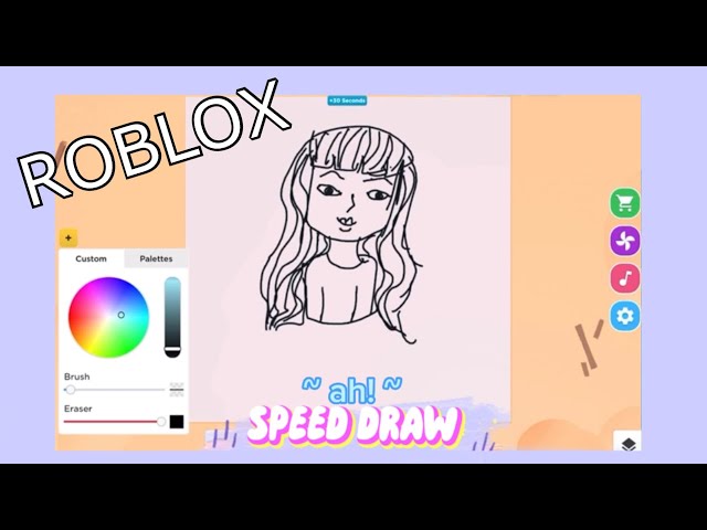 Game: speed draw #drawing #art #roblox #fyp #fypart #robloxartist #ro