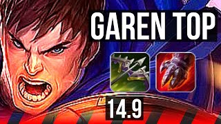 GAREN vs OLAF (TOP) | 15/0/0, 8 solo kills, Legendary | EUW Master | 14.9