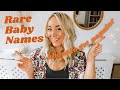 Rare But Rising! The *new* Baby Name 'IT LIST'...names about to get really popular/ SJ STRUM #ad