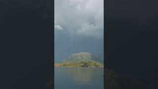 Stormy Weather Clouds and Rainbow Time-lapse (Amazing Nature Norway) #shorts
