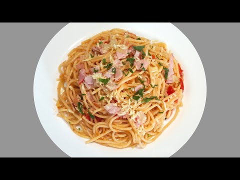 Video: Jak Udělat špagety Se šunkou