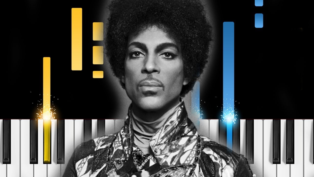Prince - Purple Rain - EASY Piano Tutorial