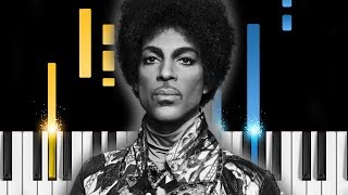 Video thumbnail of "Prince - Purple Rain - EASY Piano Tutorial"