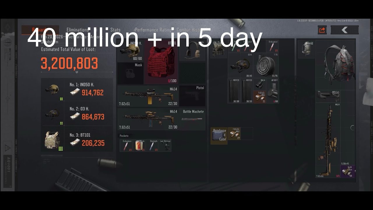 Sand storm is the best mode 2 | arena breakout 