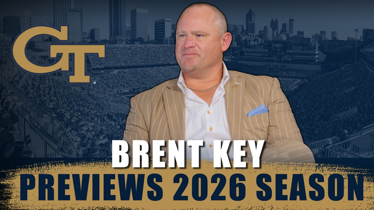 Georgia Tech Coach Brent Key Interview | 2026 ACC Football