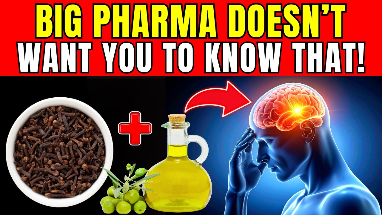 Смешивание ОЛИВКОВОГО МАСЛА и ГВОЗДИКИ помогает вылечить 7 заболеваний!