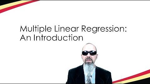 13.1 Multiple Linear Regression - Foundations