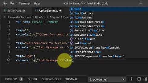 Typescript Union with example | Union and Function parameter in typescript