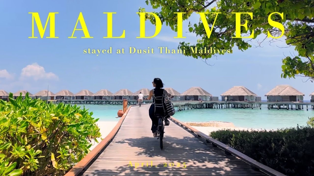 モルディブ旅行Vlog🇲🇻11ヶ月ベビーとデュシタニ水上ヴィラ宿泊🏝️家族で過ごす最高の4日間｜Dusit Thani Maldives