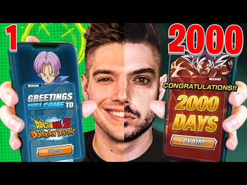 I spent 2000 days in Dokkan Battle