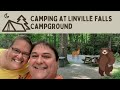 Camping at Linville Falls Campground in Linville Falls, NC