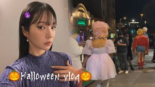 Fire at Hotel for real😀? | Americans vibing Halloween | New TikToker friend here💗 | SF Vlog