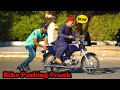 Bike pushing prank  pranks in pakistan  humanitarians nano