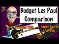 Budget Les Paul Comparison - Vintage vs Harley Benton