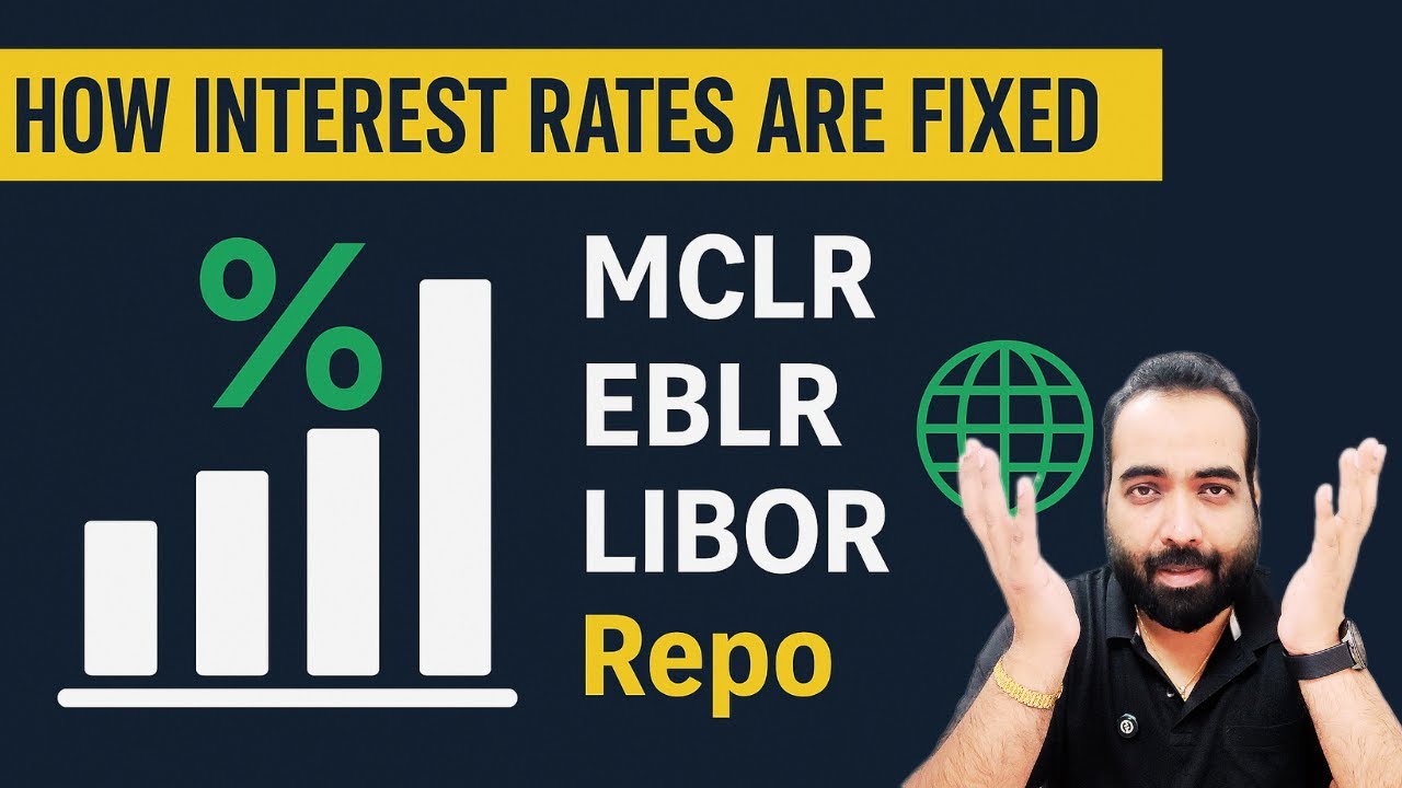 Lecture 43: How Banks Fix Loan Interest Rates | LIBOR, MCLR, EBLR, and ...