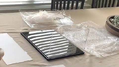 XINISS Acrylic Display Case for Collectibles Assemble Clear Acrylic Boxes, Clear Acrylic Display Cas