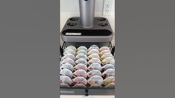 Setting up and restocking my new cocktail maker 🍹 #asmr