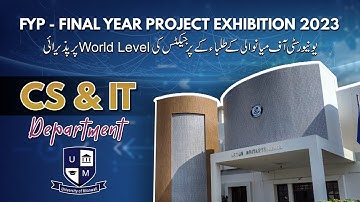 FYP-Final year project Exhibition 2023|University of Mianwali|CS & IT|Gup Shup with Irfan Khan