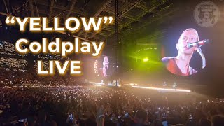 Yellow by Coldplay live in concert Metro Manila Philippines 2024
