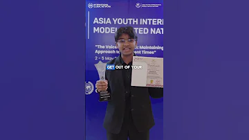 AYIMUN 17th Bangkok 2025 Best Delegate IMF Council 